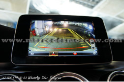 Инфракрасная цветная камера заднего вида мерседес с парковочными линиями для Audio 20 и Comand Mercedes. Mercedes C-Class  W205 | мерседес 205